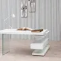 Mobilier et rangements pour bureau - Bureau  blanc et verre - ANGEL CERDÁ
