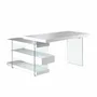 Mobilier et rangements pour bureau - Bureau  blanc et verre - ANGEL CERDÁ