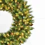 Office design and planning - KAIA – Natural looking XL wreath with pine cones and lights - VAN DER GUCHT, SINCE 1870