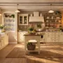 Meubles de cuisines  - Cuisine modulaire sur mesure de style champêtre chic et provençal - INTERIORS ITALIA