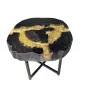Coffee tables - Bog Oak Coffee Table – 45x57x48 cm – Valle d'Oro - GLASS4CANDLES