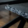 Dining Tables - Bog Oak Dining Table – Rectangle, 77x225x84 cm - GLASS4CANDLES