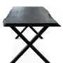 Dining Tables - Bog Oak Dining Table – Rectangle, 77x225x84 cm - GLASS4CANDLES