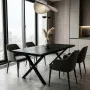 Dining Tables - Bog Oak Dining Table – Rectangle, 77x225x84 cm - GLASS4CANDLES
