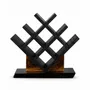 Etagères - Porte-bouteilles en chêne noir ancien – 450x300x200 mm - GLASS4CANDLES