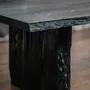 Tables Salle à Manger - Table à manger en chêne noir ancien – rectangle, 75x280x102 cm - GLASS4CANDLES