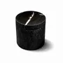 Coffrets et boîtes - Boîte à bague en chêne noir ancien et résine – cercle, 85x60x60 mm - GLASS4CANDLES
