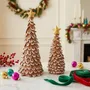 Christmas table settings - Paper Mache Gingerbread Trees - BE HOME