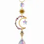 Objets de décoration - Attrape-soleil Lune en Améthyste 41 cm - ARABESK