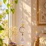 Objets de décoration - Attrape-soleil Lune en Améthyste 41 cm - ARABESK