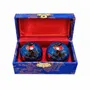 Decorative objects - Chinese Massage Balls Dragon Blue 4,2 cm - ARABESK