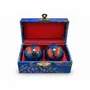 Objets de décoration - Boules de Massage Chinoises Prunier Bleues 4,2 cm - ARABESK
