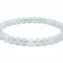 Jewelry - Bracelet Aquamarine A+ Beads 5–6 mm - ARABESK