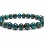 Bijoux - Bracelet Chrysocolle Turquie AAA perles 7.5-8.5mm - ARABESK