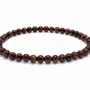 Jewelry - Bracelet Red Tiger's Eye A+ Beads 4 mm - ARABESK