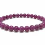 Jewelry - Bracelet Ruby AAAA beads 6-7mm - ARABESK