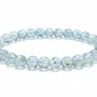 Jewelry - Bracelet Blue Topaz AA+ beads 6-7mm - ARABESK