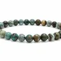 Jewelry - Bracelet Turquoise in Matrix A beads 6mm - ARABESK