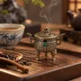 Scents - Chinese Ding Incense Burner 5,5 cm - ARABESK