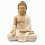 Decorative objects - Buddha Statue Varada Beige in Resin 29 cm - ARABESK