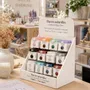 Cosmétiques - Présentoir de Pierres Roulées Naturelles – 72 Pierres - ARABESK