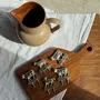 Couverts de service - Lot de 5 piques à fromage en métal argenté Silea à motifs d’animaux - OFFICE OBJETS
