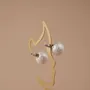 Objets de décoration - Porte-boucles d'oreilles silhouette en laiton - WHISPERING WOODS