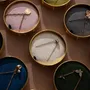 Coffrets et boîtes - Boîte ronde à collier en laiton avec couvercle - WHISPERING WOODS