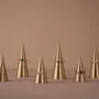 Objets de décoration - Cône à bagues en laiton, modèles bas et haut - WHISPERING WOODS