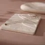 Plateaux - Ensemble de plateaux à bijoux en suédine végane et plâtre - WHISPERING WOODS