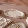 Plateaux - Ensemble de plateaux à bijoux en suédine végane et plâtre - WHISPERING WOODS
