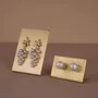 Objets de décoration - Porte-boucles d'oreilles en laiton massif, modèles bas et haut - WHISPERING WOODS