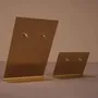 Objets de décoration - Porte-boucles d'oreilles en laiton massif, modèles bas et haut - WHISPERING WOODS