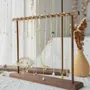 Objets de décoration - Présentoir pour colliers et bracelets en noyer massif et laiton - WHISPERING WOODS