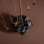 Objets de décoration - Présentoir à bijoux à barre en T en marbre et laiton - WHISPERING WOODS