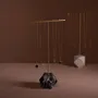 Objets de décoration - Présentoir à bijoux à barre en T en marbre et laiton - WHISPERING WOODS