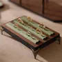 Decorative objects - Walnut Veneer Jewelry Display Set with Necklace Boards - WHISPERING WOODS