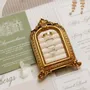 Objets de décoration - Cadre de présentation en arche Rococo Lucky Clover pour bagues - WHISPERING WOODS