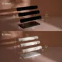 Objets de décoration - Porte-bracelets à trois niveaux en marbre et laiton - WHISPERING WOODS