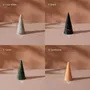 Objets de décoration - Cône à bagues en marbre naturel - WHISPERING WOODS