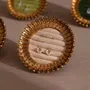 Objets de décoration - Cadre porte-bagues et boucles d'oreilles de style néoclassique - WHISPERING WOODS