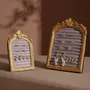 Objets de décoration - Cadre de présentation rococo doré en arche, trois positions - WHISPERING WOODS