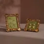 Objets de décoration - Cadre de présentation rococo doré pour bagues et boucles d'oreilles - WHISPERING WOODS