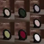 Objets de décoration - Cadre porte-bagues ovale rococo en résine noire - WHISPERING WOODS