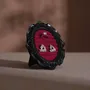 Objets de décoration - Cadre porte-bagues ovale rococo en résine noire - WHISPERING WOODS