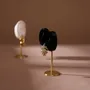 Objets de décoration - Porte-boucles d'oreilles oreille en silicone sur socle en laiton - WHISPERING WOODS