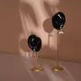 Objets de décoration - Porte-boucles d'oreilles oreille en silicone sur socle en laiton - WHISPERING WOODS