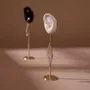Objets de décoration - Porte-boucles d'oreilles oreille en silicone sur socle en laiton - WHISPERING WOODS
