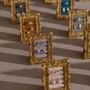 Objets de décoration - Cadre porte-bagues rococo doré Tableau - WHISPERING WOODS