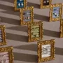 Objets de décoration - Cadre porte-bagues rococo doré Tableau - WHISPERING WOODS